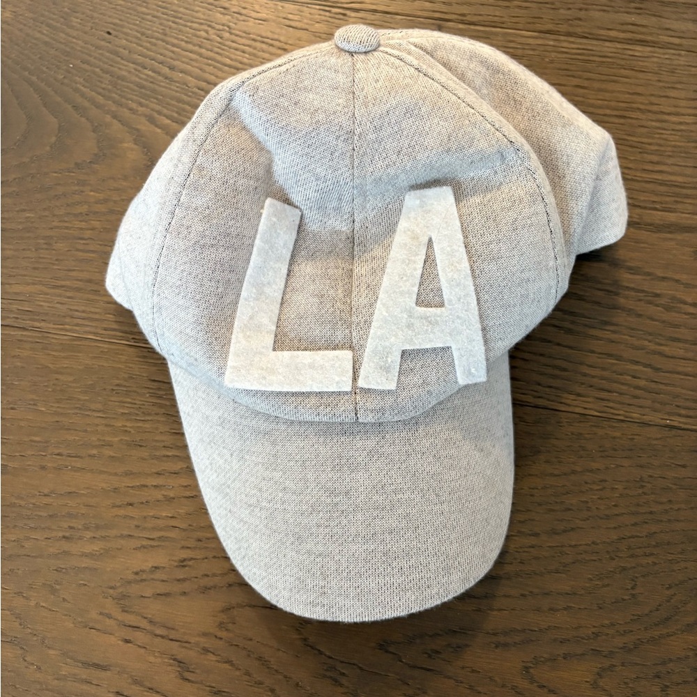 LA girls gray baseball cap brand new